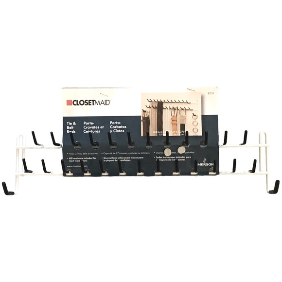 ClosetMaid Storage & Organization Closetmaid Tie And Belt Rack
